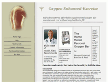 Tablet Screenshot of oxygen-therapy.biz